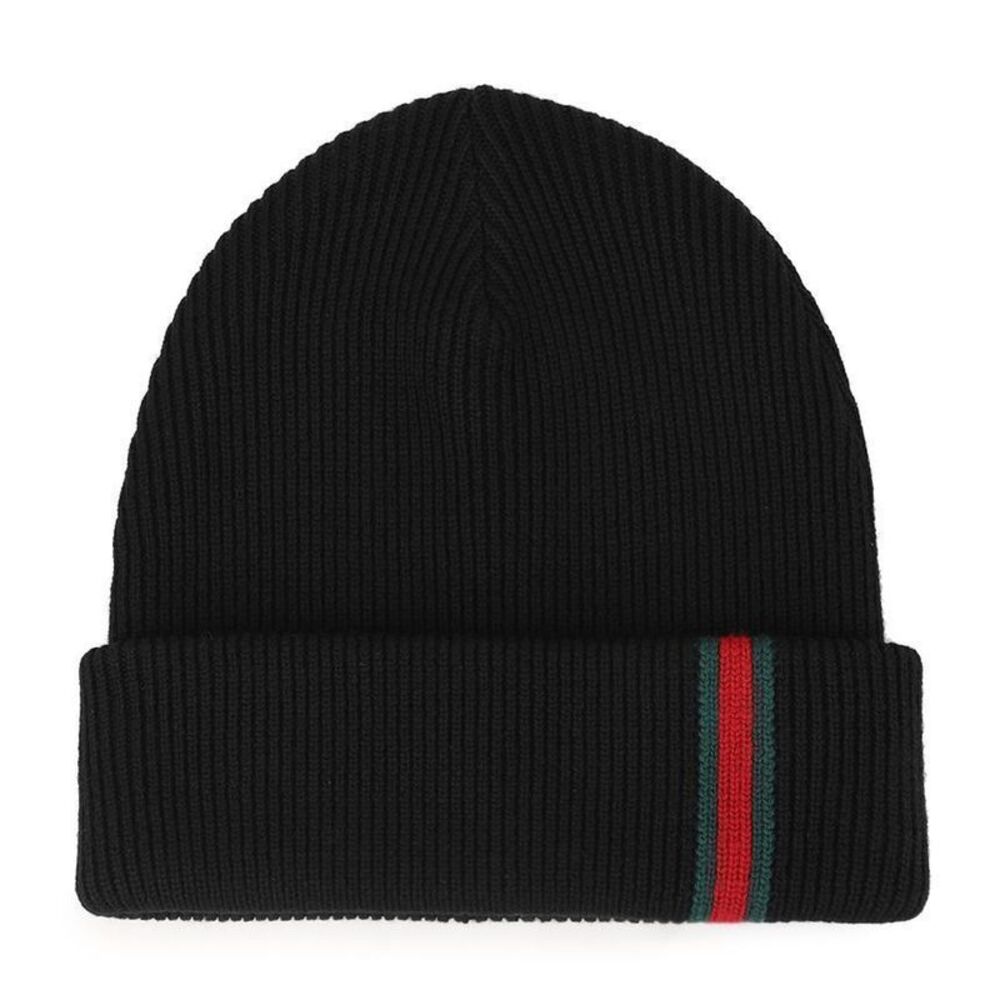 Wool Hat With Web Detail